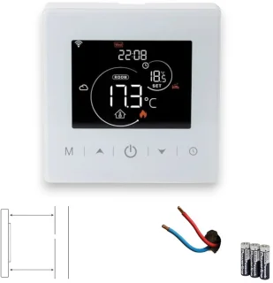 Slimme Opbouw Thermostaat 3amp Wit 2-draads C.V. Boiler