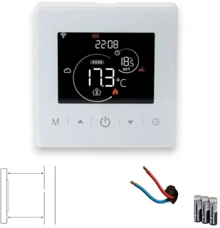 Slimme Opbouw Thermostaat 3amp Wit 2-draads C.V. Boiler