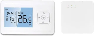 Slimme programmeerbare kamerthermostaat wit