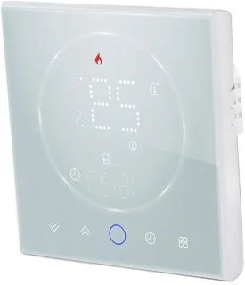 Slimme programmeerbare thermostaat wit