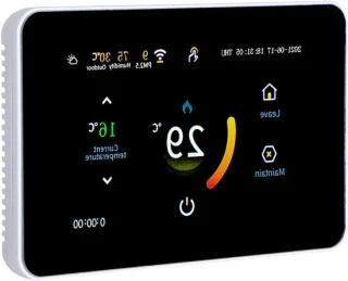 Slimme programmeerbare thermostaat wit