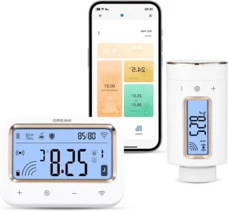 Slimme radiator thermostaat wit