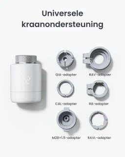 Slimme Radiatorthermostaat – Bluetooth Thermostaat