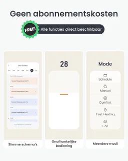Slimme Radiatorthermostaat – Bluetooth Thermostaat