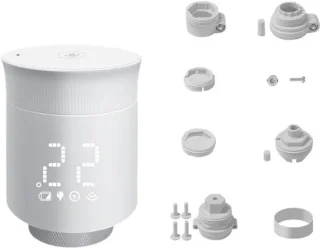 Slimme radiatorthermostaat thermostatische kraan M30 x 1.5 mm wit