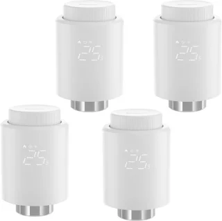 Slimme radiatorthermostaat ZigBee 4 stuks