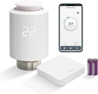 Slimme radiatorthermostaatset met Zigbee Gateway
