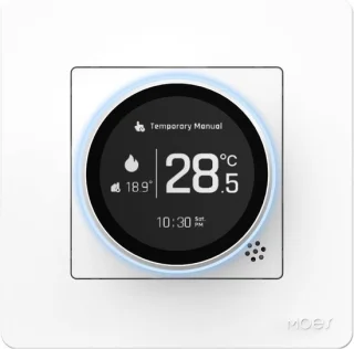 Slimme Thermosta - Verwarming Regelaar - Comfort Verhogend - App Bediening - 10 x 10 x 7 cm - Wit