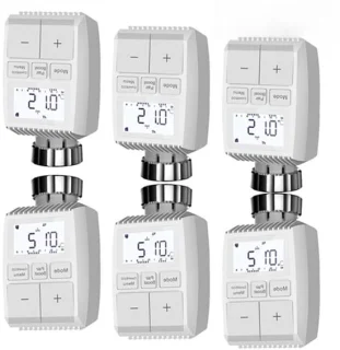 Slimme thermostaat 6 stuks wit