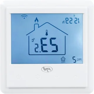 Slimme thermostaat 8.6 cm wit