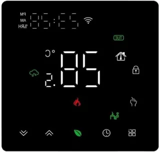 Slimme thermostaat - 86 cm - zwart