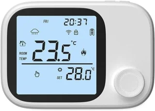 Slimme thermostaat - 8.6 x 11.8 cm - wit