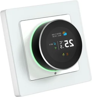 Slimme thermostaat - digitale regelaar - zwart