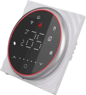 Slimme thermostaat - digitale regelaar - zwart