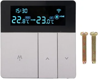 Slimme thermostaat grijs