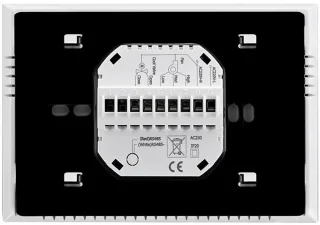 Slimme Thermostaat Inbouw 3amp 4-Draads Wit Vierkant