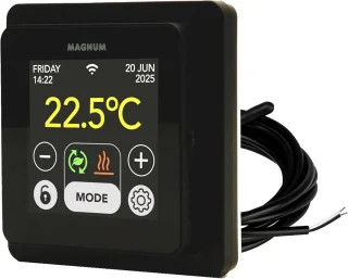 Slimme thermostaat met vloersensor