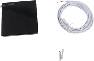 Slimme thermostaat met wifi 16 A zwart - ShopVlot
