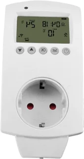 Slimme thermostaat plug wit