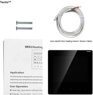 Slimme Thermostaat S2 Wit Gas Boiler Wifi App