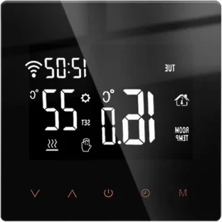 Slimme thermostaat - temperatuurcontroller - wit