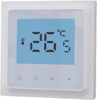 Slimme Thermostaat - Temperatuurregelaar - Vloerverwarming - Nauwkeurig 05C - 5+2 6+1 7 Dagen - Wit