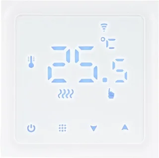 Slimme thermostaat - temperatuurregelaar - wit