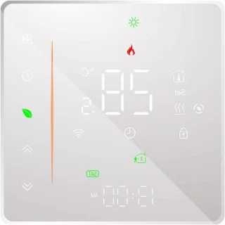 Slimme thermostaat - temperatuurregelaar - wit