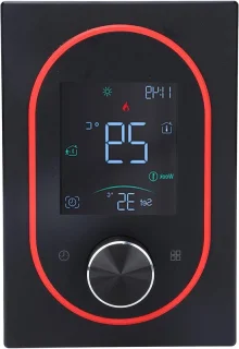 Slimme thermostaat - temperatuurregelaar - zwart