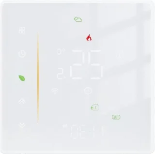 Slimme thermostaat van 86 mm - Wit