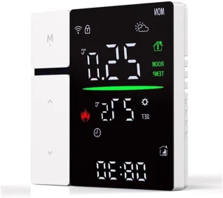 Slimme thermostaat - verwarmingsregelaar - wit
