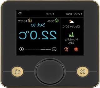 Slimme thermostaat vloerverwarming regelaar wit