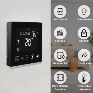 Slimme thermostaat voor CV en vloerverwarming