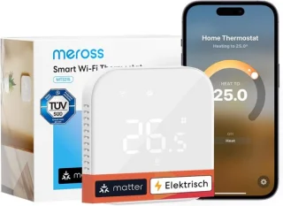 Slimme thermostaat voor elektrische vloerverwarming