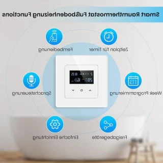 Slimme thermostaat voor vloerverwarming