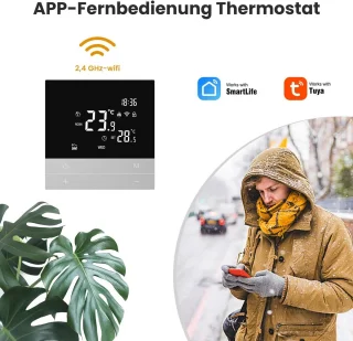 Slimme thermostaat voor vloerverwarming