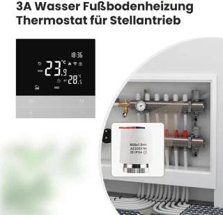 Slimme thermostaat voor vloerverwarming