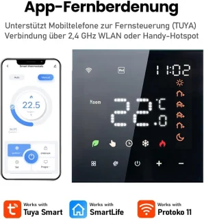 Slimme Thermostaat voor Vloerverwarming