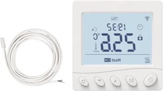 Slimme thermostaat voor vloerverwarming - wit