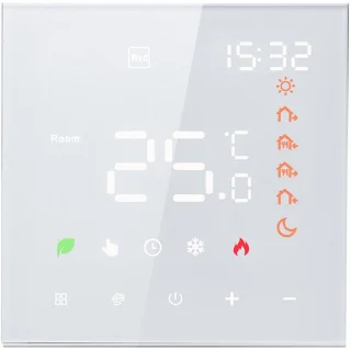 Slimme thermostaat voor waterverwarming - wit