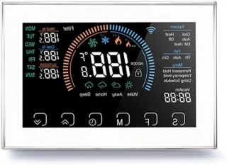 Slimme thermostaat warmtepomp wit