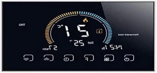 Slimme thermostaat - Wi-Fi regelaar - zwart