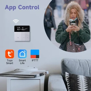 Slimme Thermostaat WiFi Touchscreen voor CV