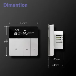 Slimme Thermostaat WiFi Touchscreen voor CV