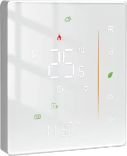 Slimme Thermostaat WiFi Touchscreen Wit