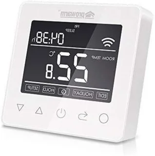 Slimme thermostaat wifi wit