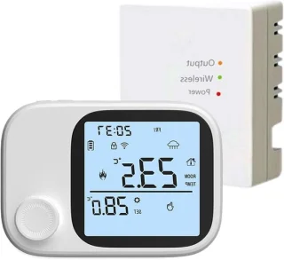 Slimme thermostaat wit