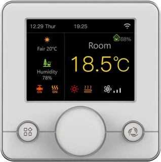 Slimme thermostaat wit