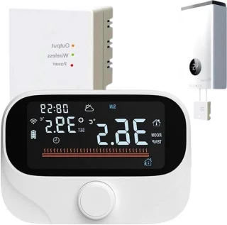 Slimme thermostaat wit