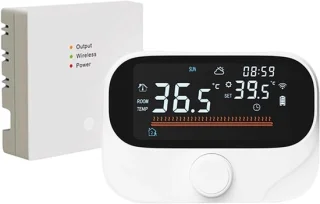 Slimme thermostaat wit